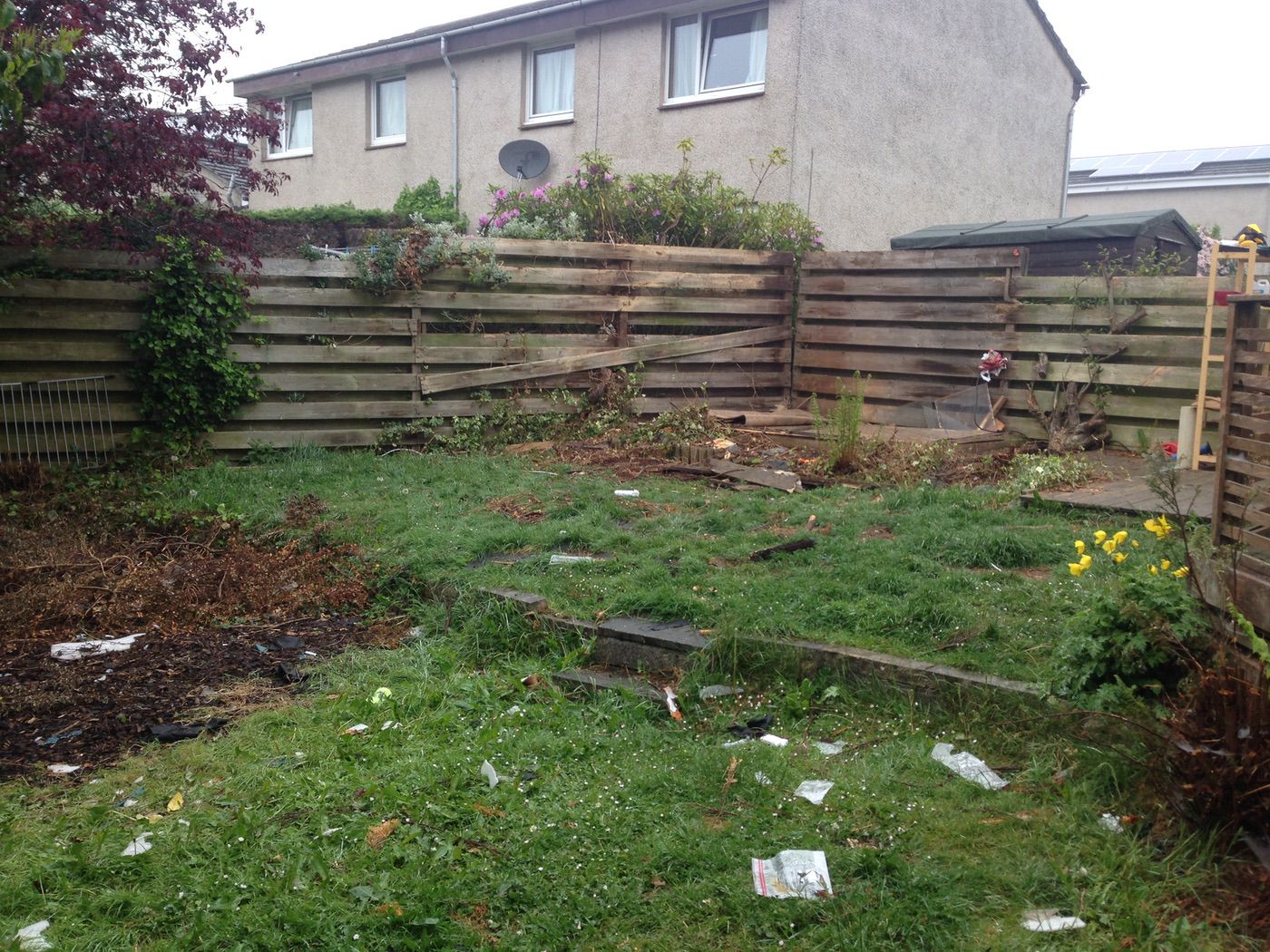 Gardens Levelled Edinburgh